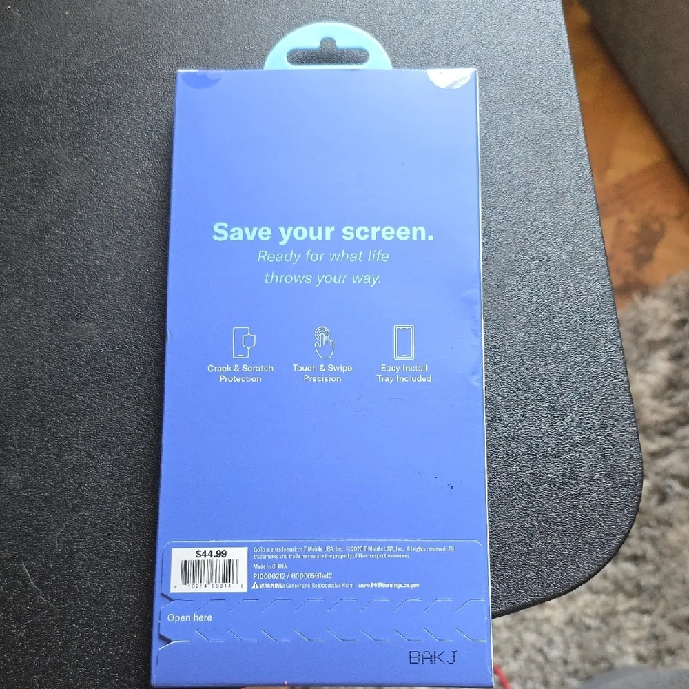Samsung Galaxy S20 Ultra 5G Screen Protector - Blue